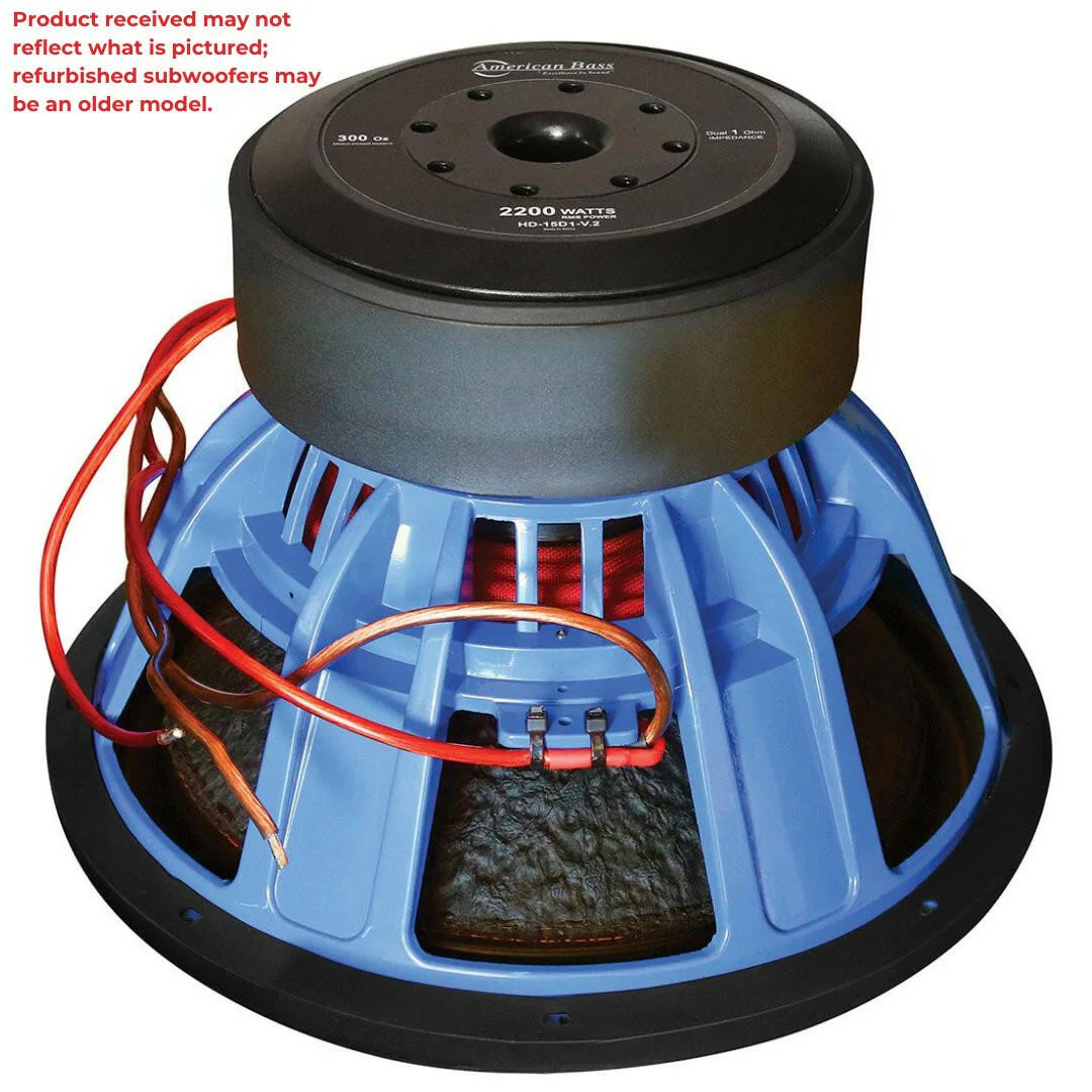 HD 15" Subwoofer Refurbished - Image 6