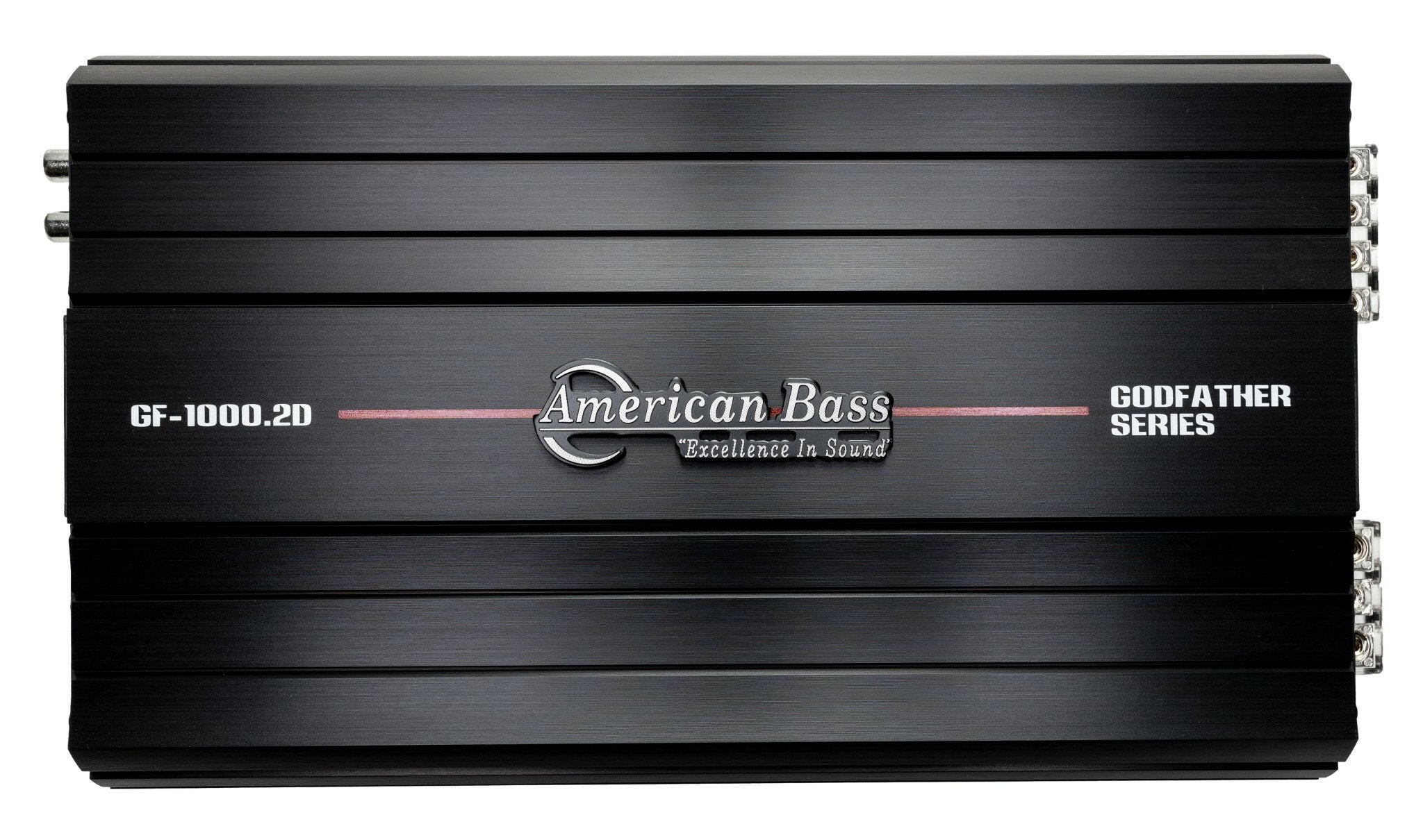 American Bass Godfather 1000.2D  Class D High Performance Multichannel Amplifier