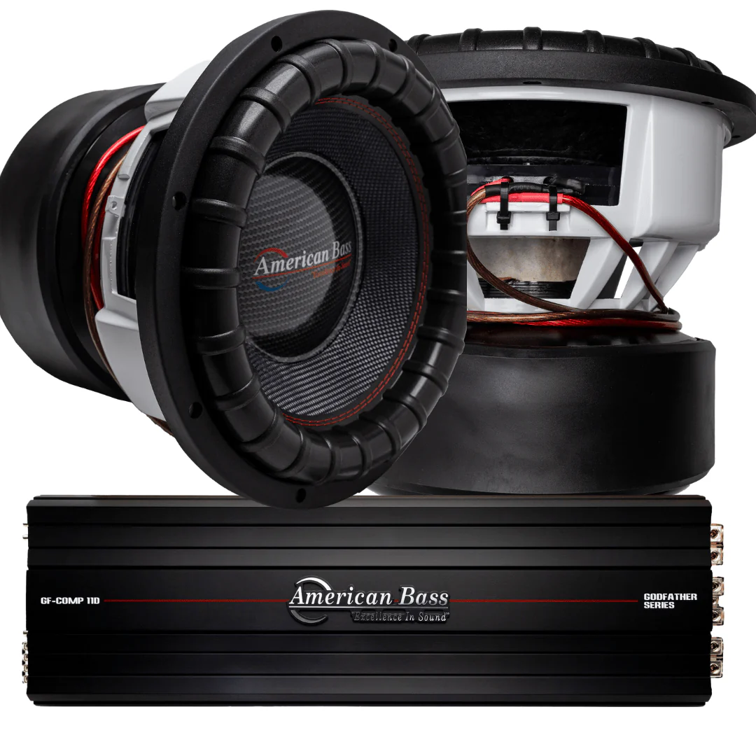 Power Pack: 2 VFL Comp Signature 12 Subwoofers + Godfather Comp 11D Amplifier