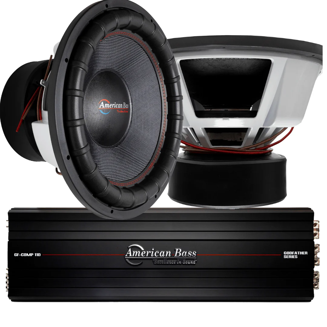 Power Pack: 2 VFL Comp Signature 18 Subwoofers + Godfather Comp 11D Amplifier