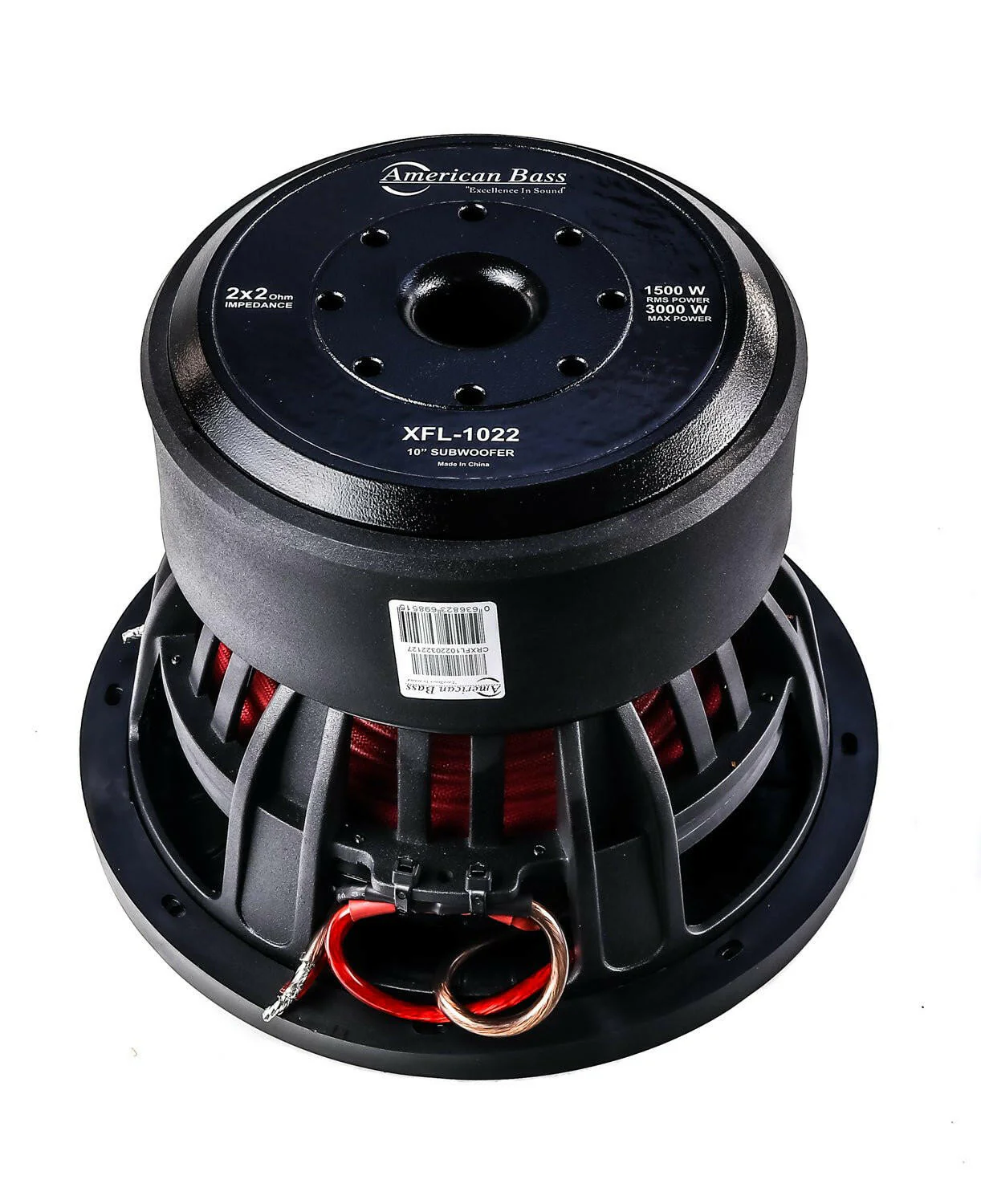 XFL 10″ Car Subwoofer | 1500 Watts RMS | Dual Voice Coil 2 Ohm or 4 Ohm - Image 8