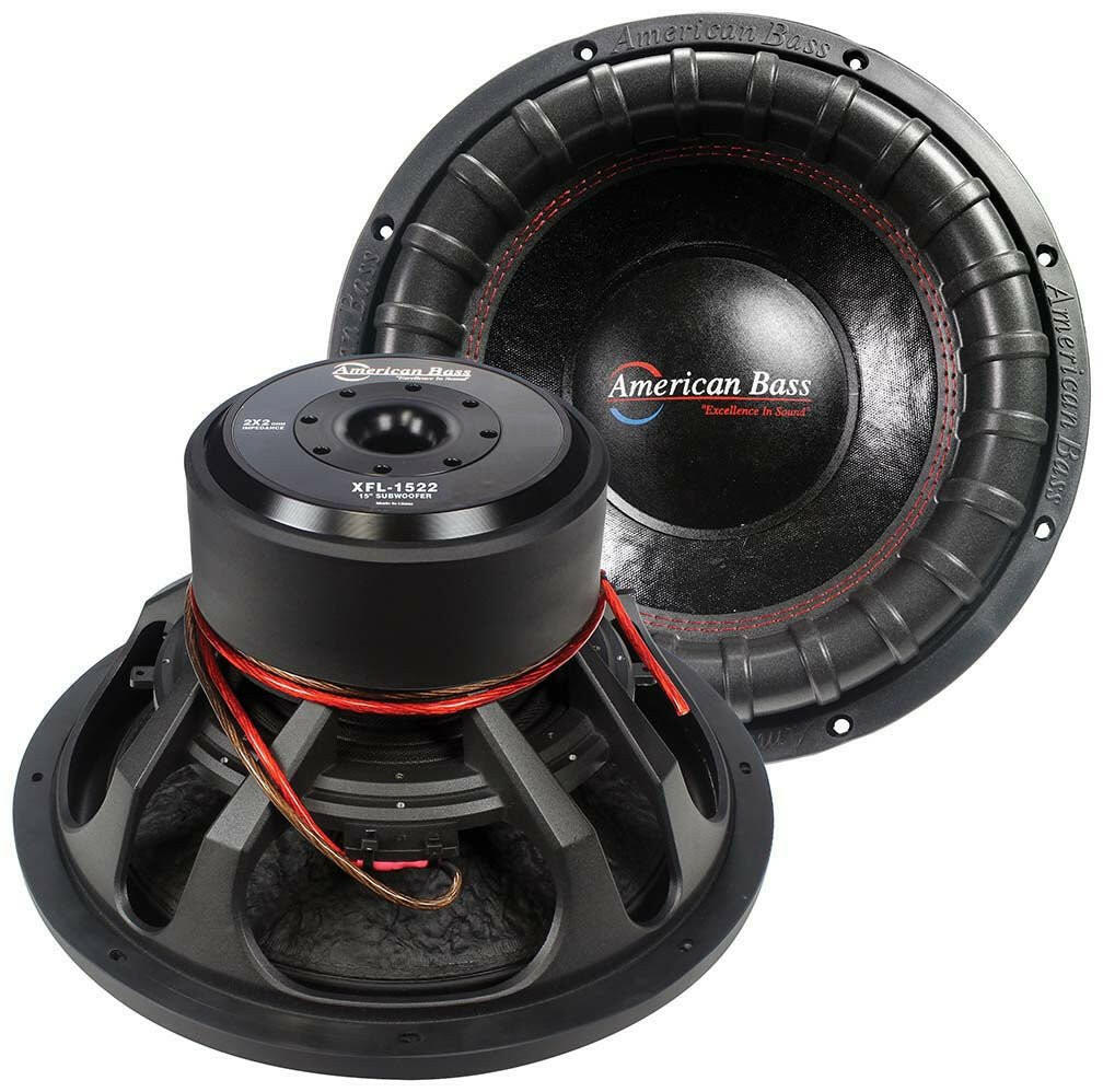 XFL 15″ Car Subwoofer | 1500 Watts RMS | Dual Voice Coil 2 Ohm or 4 Ohm - Image 7