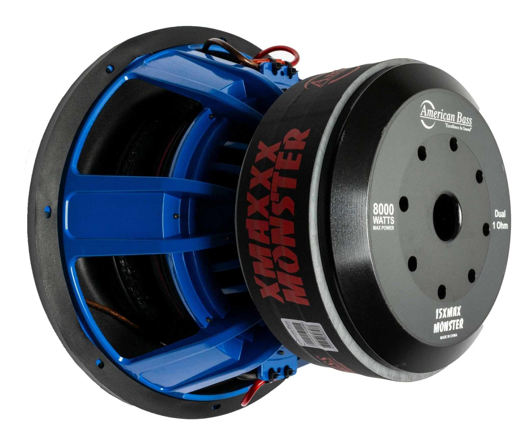 XMAXXX Monster 15″ Car Subwoofer | 4000 Watts RMS | Dual Voice Coil 1 Ohm or 2 Ohm - Image 4